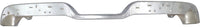 Step Bumper Face Bar Chrome Steel Direct Replacement Compatible With 1997-2003 Ford F-150/2004 Heritage / 1999-2007 Ford F-Series Super Duty FO1102304 XL3Z17906CB YC3Z17906GA
