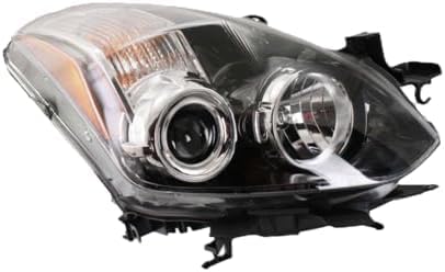 Set Of 2 Front Head Light Assembly Plastic Left Driver & Right Passenger Side Direct Replacement Compatible With 2010-2013 Nissan Altima NI2503191 NI2502191 26010ZX10B 26060ZX10B