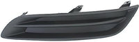 Set Of 2 Front Fog Light Cover Primed Plastic Left Driver & Right Passenger Side Direct Replacement Compatible With 2013-2015 Nissan Sentra NI1039126 NI1038126 622563SH0B 622573SH0B