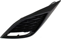 Set Of 2 Front Fog Light Molding Primed Left Driver & Right Passenger Side Direct Replacement Compatible With 2010-2011 Mazda 3 MA1039106 MA1038106 BBN250C11C BBN250C21C