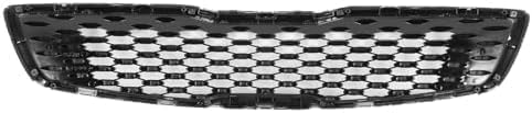 Front Grille Primed Shell And Insert Plastic With Chrome Frame Direct Replacement Compatible With 2017-2018 Kia Forte KI1200191 86350B0010