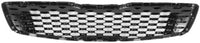 Front Grille Primed Shell And Insert Plastic With Chrome Frame Direct Replacement Compatible With 2017-2018 Kia Forte KI1200191 86350B0010