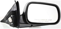 Set Of 2 Front Power Mirror Manual Folding Non-Heated Primed Right Passenger & Left Driver Side Direct Replacement Compatible With 1994-1997 Honda Accord HO1320111 HO1321111