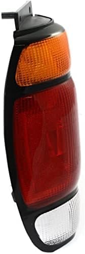 Set Of 2 Tail Light Lens And Housing Left Driver & Right Passenger Side Direct Replacement Compatible With 1995-1997 Ford Explorer FO2800113 FO2801113 F67Z13405AA F67Z13404AA