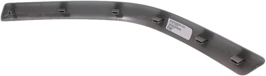 Set of 2 Front Bumper Molding Plastic Textured Left Driver & Right Passenger Side Direct Replacement Compatible With 1998 Ford Ranger FO1059276 FO1058276 F87Z17K833AAA F87Z17K833AAB