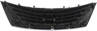 Front Grille Assembly Textured Gray Shell And Insert With Chrome Trim Direct Replacement Compatible With 2012-2014 Nissan Versa NI1200247 623103BA5A