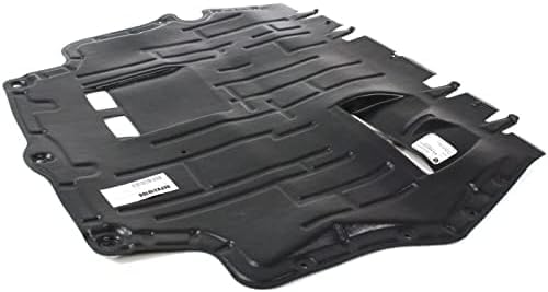 Front Engine Splash Shield Under Cover Plastic Direct Replacement Compatible with 2006-2010 Volkswagen Passat / 2009-2017 CC VW1228115 3C0825235J