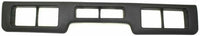 Front Bumper Chrome Steel + Mounting Brackets + Molding Centre + Right & Left Side Direct Replacement Compatible With 1992-1997 Ford F-Series / 1992-1996 Bronco FO1067108