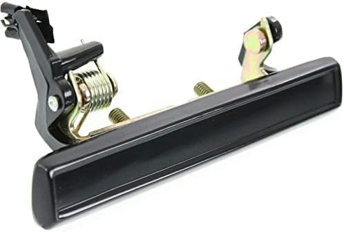 Set Of 2 Front Exterior Door Handle Smooth Black Right Passenger & Left Driver Side Direct Replacement Compatible With 1978-1988 Chevrolet Monte Carlo / 1982-1987 Buick Regal 20454212