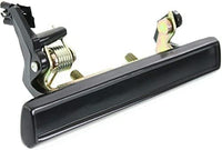 Set Of 2 Front Exterior Door Handle Smooth Black Right Passenger & Left Driver Side Direct Replacement Compatible With 1978-1988 Chevrolet Monte Carlo / 1982-1987 Buick Regal 20454212