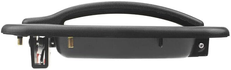 Front Exterior Door Handle Textured with Key Hole Left Driver Side Direct Replacement Compatible with 1999-2006 Chevrolet Silverado/GMC Sierra GM1310129 19356468 15034985