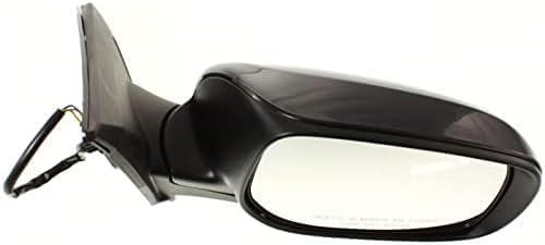 Set Of 2 Front Power Mirror Manual Folding Non-Heated Primed Plastic Right & Left Side Direct Replacement Compatible With 2009-2013 Toyota Matrix / 2009-2010 Pontiac Vibe TO1320248
