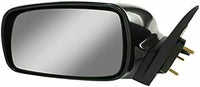 Front Power Mirror Non Folding & Heated Primed Without Auto-Dimming/Memory & Signal Light Left Driver Side Direct Replacement Compatible With 2007-2011 Toyota Camry TO1320215