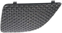Set Of 2 Front Grille Plastic Textured Shell & Insert Left Driver & Right Passenger Side Direct Replacement Compatible With 2004-2008 Pontiac Grand Prix GM1200522 GM1200521