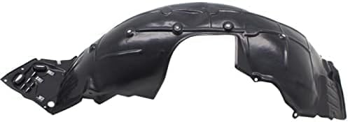Set of 2 Front Fender Liner Right Passenger & Left Driver Side Direct Replacement Compatible with 2017-2019 Honda Civic HO1249177 HO1248177 74101TGGA50-PFM 74151TGGA50-PFM