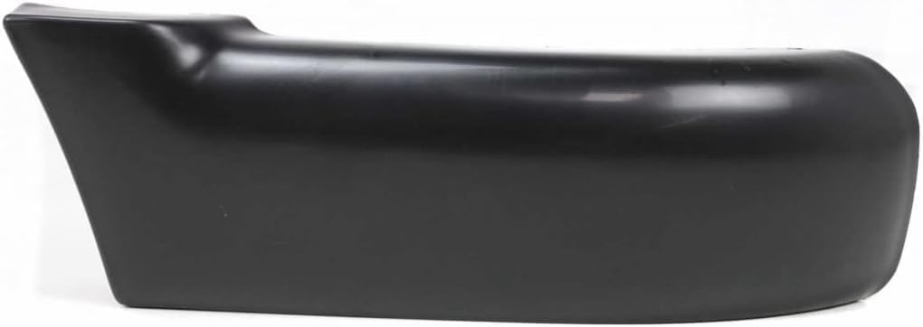 Set Of 2 Front Bumper End Cap Primed Without Molding Holes Left Driver & Right Passenger Side Direct Replacement Compatible With 1994-1997 Chevrolet S10 GM1005140 GM1004141 12383112