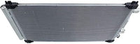 Front AC Condenser Aluminum Core Direct Replacement Compatible With 2015-2017 Hyundai Sonata HY3030158 97606C2000
