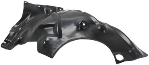 Front Fender Liner Rear Section Plastic Left Driver Side Direct Replacement Compatible With 2013-2019 BMW 3-Series BM1248148 51717356821-PFM