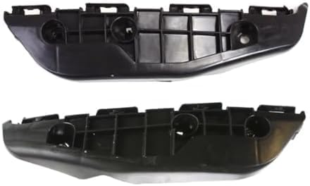 Set Of 2 Front Bumper Support Bracket Plastic Left Driver & Right Passenger Side Direct Replacement Compatible With 2009-2014 Toyota Matrix TO1043111 TO1042111 5211502120 5211602120
