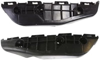 Set Of 2 Front Bumper Support Bracket Plastic Left Driver & Right Passenger Side Direct Replacement Compatible With 2009-2014 Toyota Matrix TO1043111 TO1042111 5211502120 5211602120
