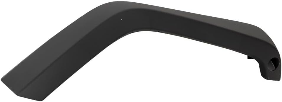 AUTOS PARTS PLUS Front Fender Flare Textured Right Passenger Side Direct Replacement Compatible With 2007-2018 Jeep Wrangler CH1269119 5KF08RXFAH 5KF16RXFAE