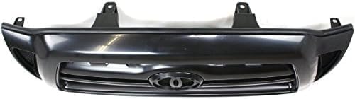 Front Grille Assembly Paintable Shell And Insert Plastic Direct Replacement Compatible With 2005-2010 Toyota Tacoma TO1200279 5310004370C0