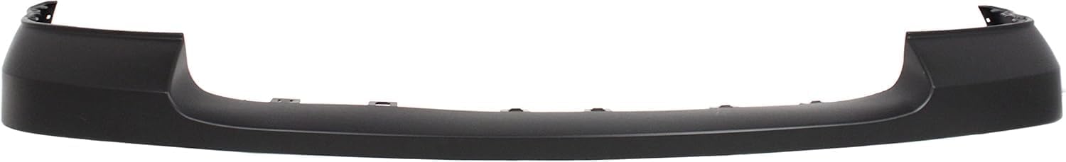 Front Bumper + Grille Chrome Shell With Painted Black Insert + Upper Cover Primed + Bracket + Lower Valance Textured Direct Replacement Compatible With 2007-2013 GMC Sierra 1500