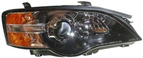 Set Of 2 Front Headlight Assembly Halogen Right Passenger & Left Driver Side Direct Replacement Compatible With 2005-2007 Subaru Legacy / 2005 Outback SU2502116 SU2503116 84001AG11B