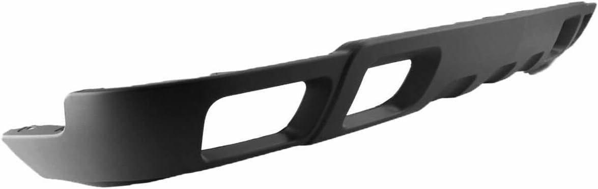 Front Bumper Lower Valance Air Deflector + Extension Textured Direct Replacement Compatible With 2003-2006 Chevrolet Silverado / 2005-2006 Avalanche GM1092200 GM1092204 10397999