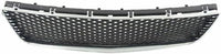 Front Bumper Upper & Lower Grille Assembly Chrome Shell With Insert Plastic Direct Replacement Compatible With 2006-2013 Chevrolet Impala / 2014-2016 Limited GM1200551 GM1036107