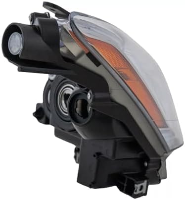 Front Headlight Lens And Housing Right Passenger Side Direct Replacement Compatible With 2010-2011 Lexus ES350 LX2519116 8113033740