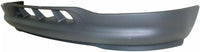Front Bumper Chrome Steel + Upper Cover Primed + Lower Valance Textured Direct Replacement Compatible With 1999-2002 Ford F-150 FO1002356 FO1057282 FO1095194 XL3Z17757AA