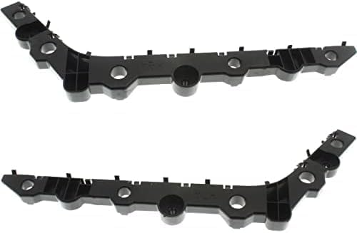 Set Of 2 Rear Bumper Bracket Plastic Right Passenger & Left Driver Side Direct Replacement Compatible With 2016-2018 Nissan Altima NI1143104 NI1142104 852209HS0A 852219HS0A