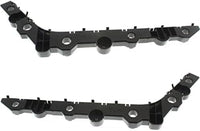 Set Of 2 Rear Bumper Bracket Plastic Right Passenger & Left Driver Side Direct Replacement Compatible With 2016-2018 Nissan Altima NI1143104 NI1142104 852209HS0A 852219HS0A