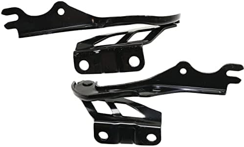 Set Of 2 Front Hood Hinge Right Passenger & Left Driver Side Direct Replacement Compatible With 2016 Scion iA / 2016-2020 Toyota Yaris TO1236229 TO1236230 53410WB001 53420WB001