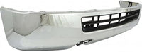 Front Bumper Chrome Steel Direct Replacement Compatible With 2012-2021 Nissan NV1500 / NV2500 / NV3500 NI1002145 620221PA1A