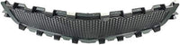 Front Grille Primed Shell And Insert + Center Molding Chrome Direct Replacement Compatible With 2008-2012 Chevrolet Malibu GM1200600 GM1210115 25784042 25784043