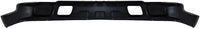 Front Bumper Chrome Steel + Upper Cover + Lower Valance Textured + Bracket Set Of 6 Right & Left Side Direct Replacement Compatible With Chevrolet Silverado 1500 2003-2006
