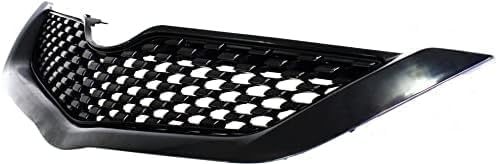 Front Grille Assembly Textured Shell And Insert Plastic Direct Replacement Compatible With 2009-2012 Toyota Yaris TO1200328 5311152580C0