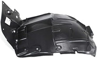Set Of 2 Front Section Fender Liner Left Driver & Right Passenger Side Direct Replacement Compatible With 2003-2007 Infiniti G35 IN1251106 IN1250106 63844AM800 63845AM800