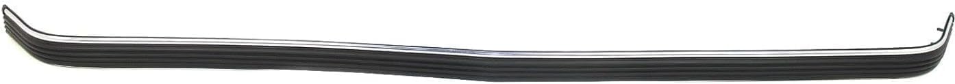 AUTOS PARTS PLUS Front Bumper Face Bar Chrome Steel + Molding Impact Strip + Lower Valance Air Deflector Primed Direct Replacement Compatible With 1988-2000 Chevrolet C/K Series GM1002802 GM1057127