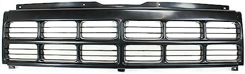 Front Grille Primed Shell And Insert Plastic Direct Replacement Compatible With 1991-1996 Dodge Dakota CH1200194 5BB76KX8