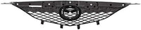 Front Grille Assembly Primed Shell And Insert With Chrome Upper Bar Plastic Direct Replacement Compatible With 2003-2005 Mazda 6 S 6 MA1200166 GK2A50710C