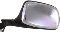 Front Side View Chrome Mirror Set Power Glass Manual Folding Right Passenger & Left Driver Side Direct Replacement Compatible With 1992-1997 Ford Bronco, F-150 F-250 F-350 FO1321124