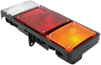 Set of 2 Tail Lights Assembly Right Passenger And Left Driver Side Direct Replacement Compatible With 1995-2010 Isuzu NQR / 1987-2010 NPR IZ2801112 IZ2800112 8970658090 8970658100