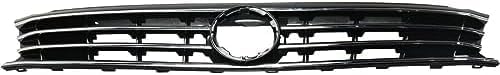 Front Grille Assembly Primed Shell And Insert Plastic Direct Replacement Compatible With 2016-2019 Volkswagen Passat VW1200169 561853651HOQE