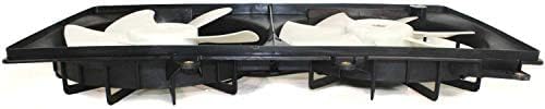 Front Dual Fan Shroud Assembly Plastic Direct Replacement Compatible With 2001-2005 Lexus IS300 LX3120100 1636346120-PFM