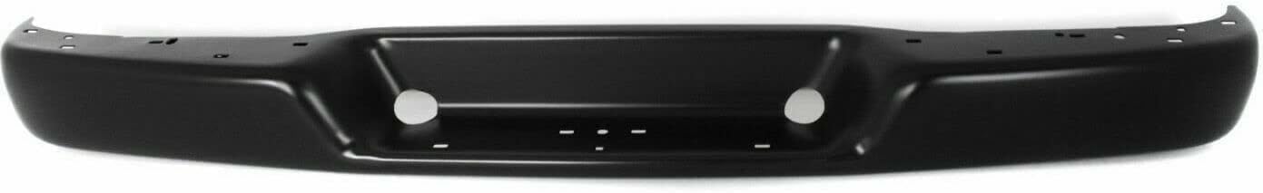 Rear Bumper Face Bar Only Primed Steel Direct Replacement Compatible With 2003-2012 Chevrolet Express/GMC Savana 1500/2003-2023 2500 3500 GM1102553 25962241