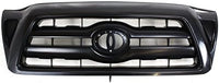 Front Grille Assembly Paintable Shell And Insert Plastic Direct Replacement Compatible With 2005-2010 Toyota Tacoma TO1200279 5310004370C0