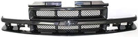 Front Grille Primed Shell With Mesh Insert Plastic Direct Replacement Compatible With 1999-2003 Chevrolet S10 / 2001-2005 Blazer GM1200413 12471853